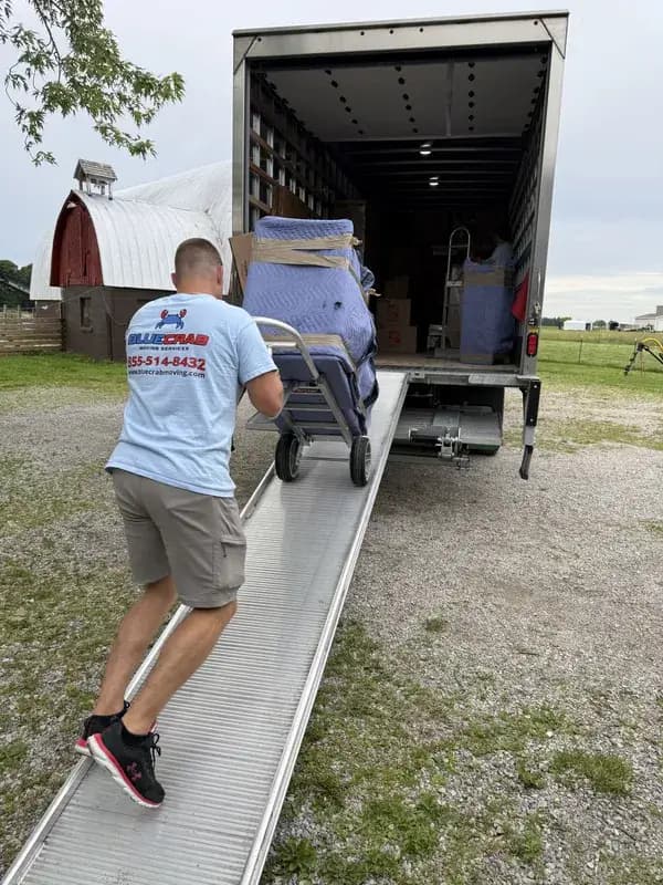 West Virginia movers. Blue Crab crew handling an Eastern Panhandle move.